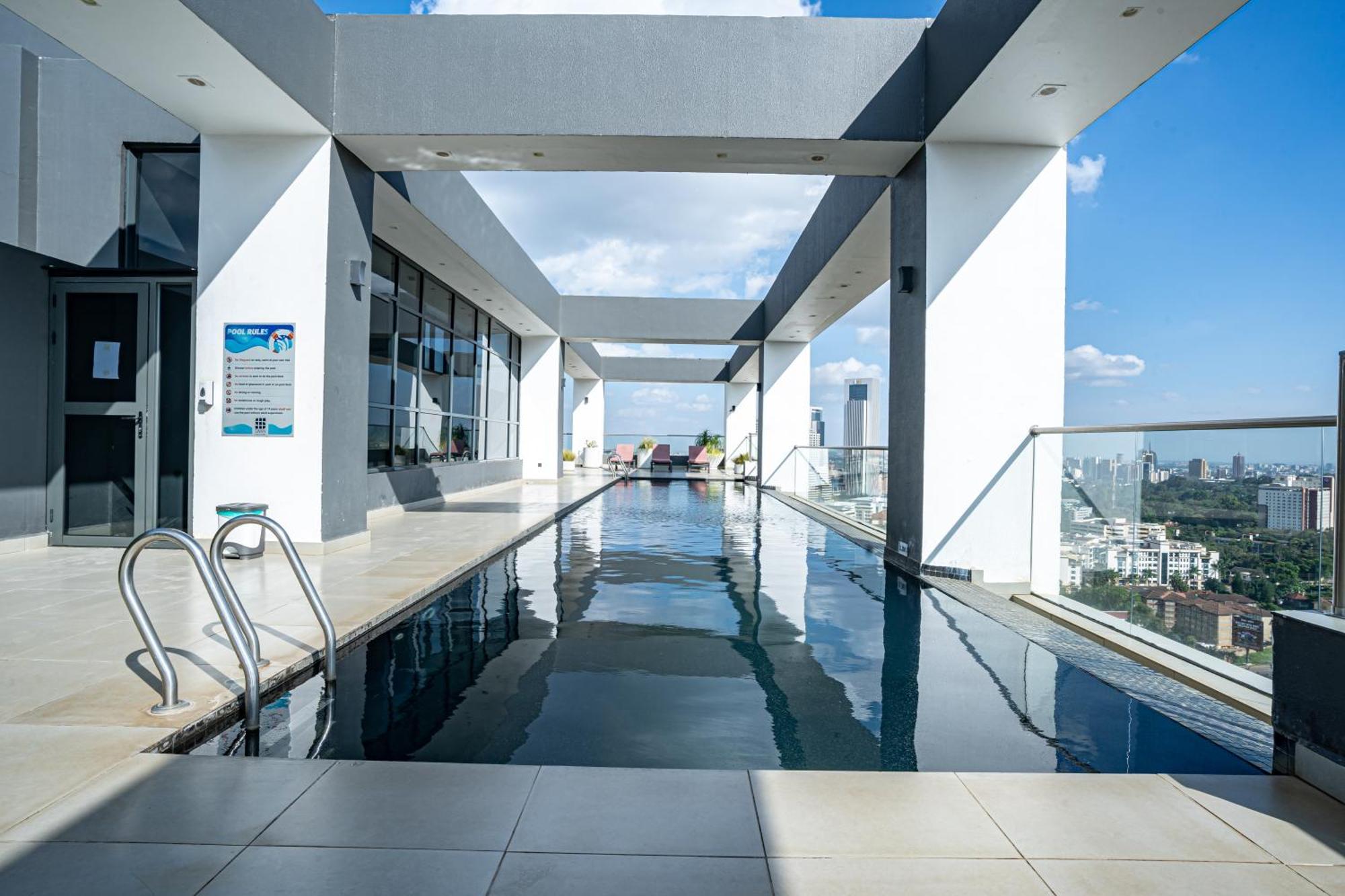 ניירובי Escada Studio & 2-Bedroom, Rooftop Swimming Pool, Gym, Workspace, Wonderiss Homes Westland Living מראה חיצוני תמונה
